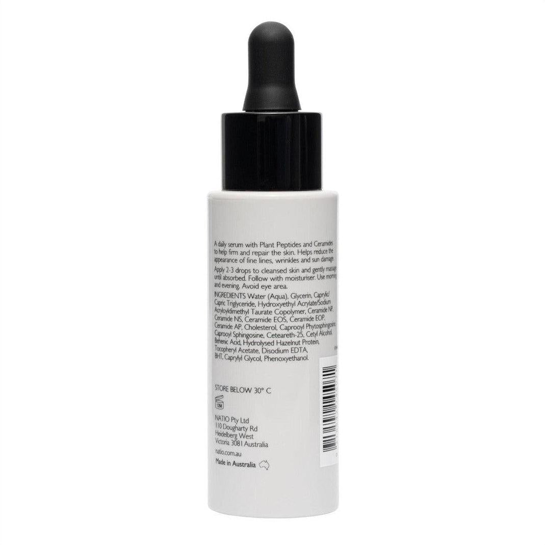 Natio Treatments Plant Peptide Line & Wrinkle Serum 30ml - Cosmetics Fragrance Direct-9316542145071