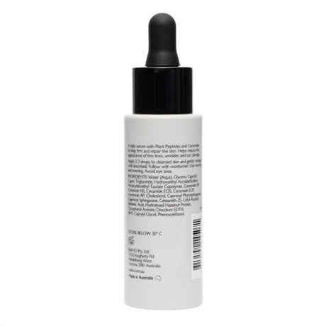 Natio Treatments Plant Peptide Line & Wrinkle Serum 30ml - Cosmetics Fragrance Direct-9316542145071
