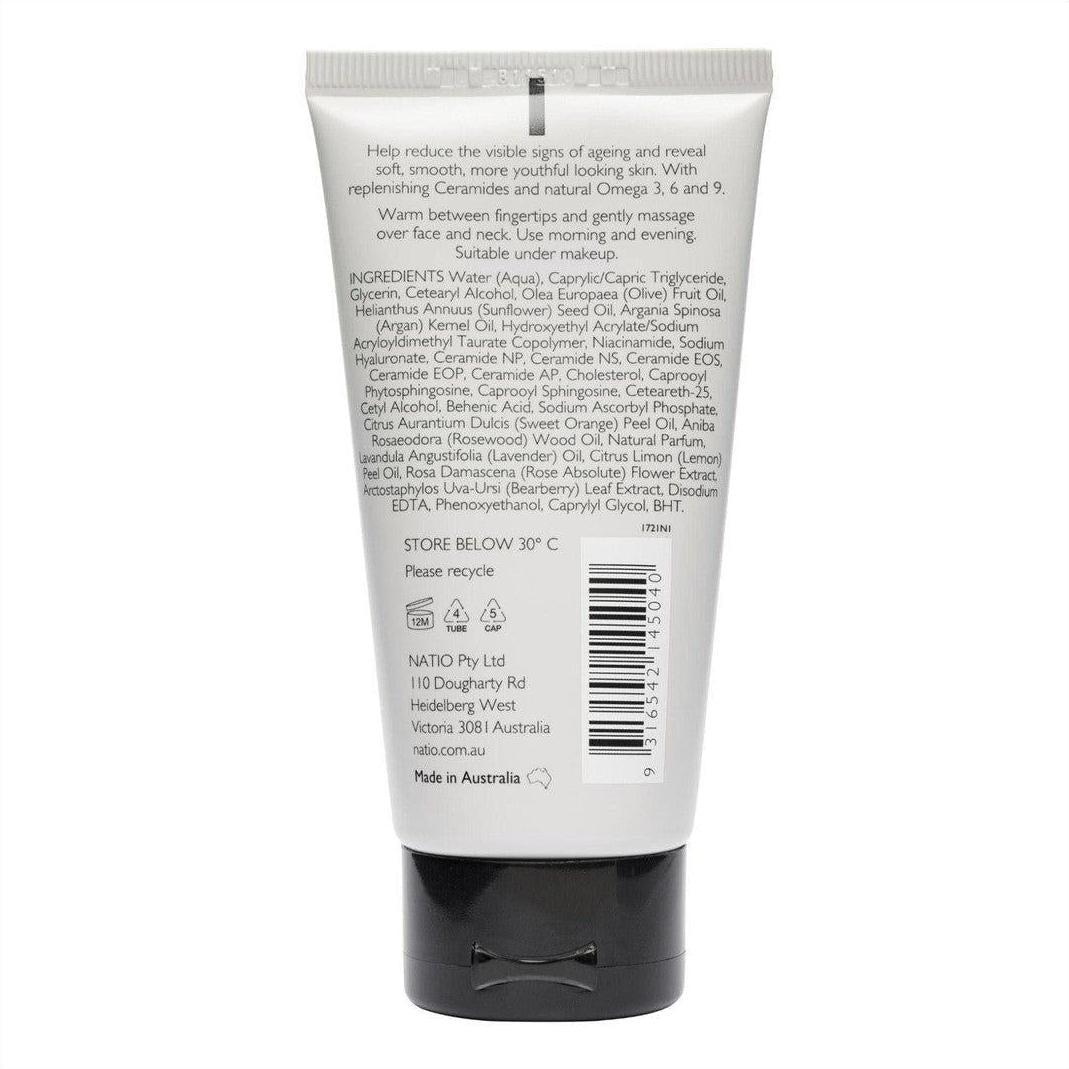 Natio Treatments Skin Renewal Ceramide Line & Wrinkle Cream 75ml - Cosmetics Fragrance Direct-9316542145040