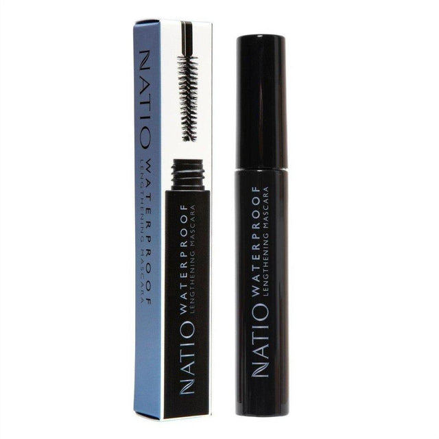 Natio Waterproof Mascara - Black 9ml - Cosmetics Fragrance Direct-9316542149239