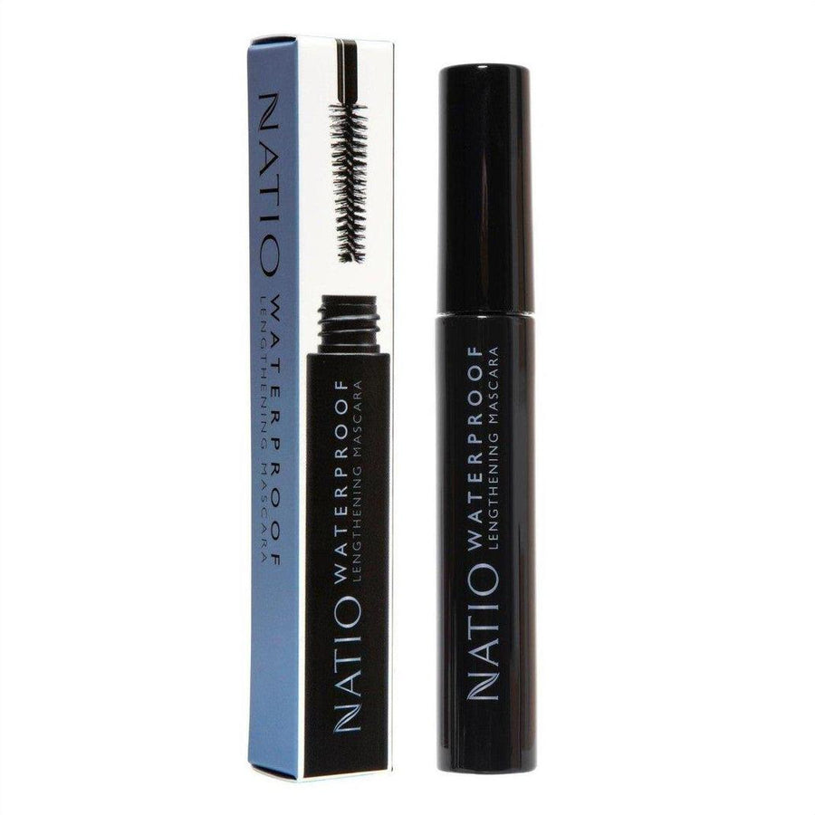 Natio Waterproof Mascara - Black 9ml - Cosmetics Fragrance Direct-9316542149239