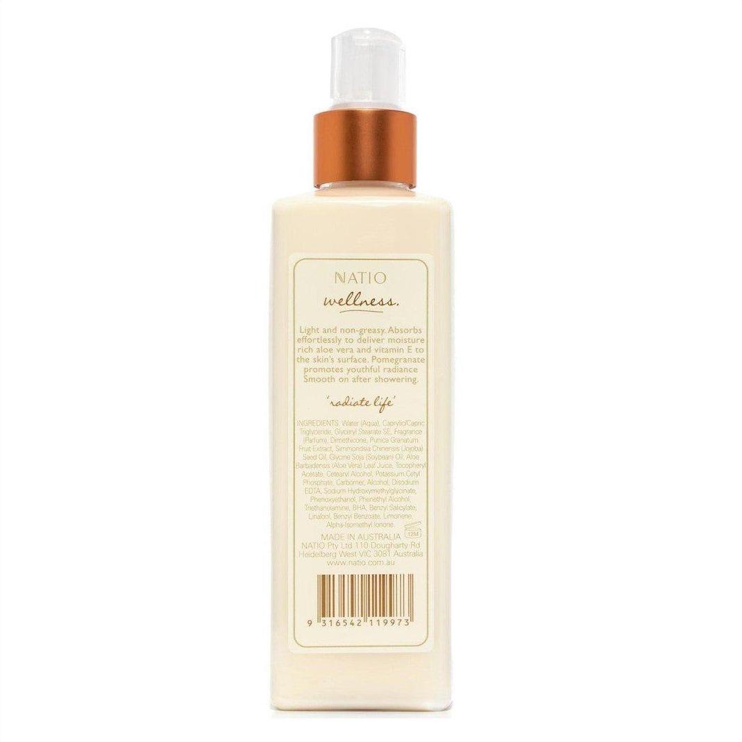 Natio Wellness Body Lotion 240ml - Cosmetics Fragrance Direct-9316542119973