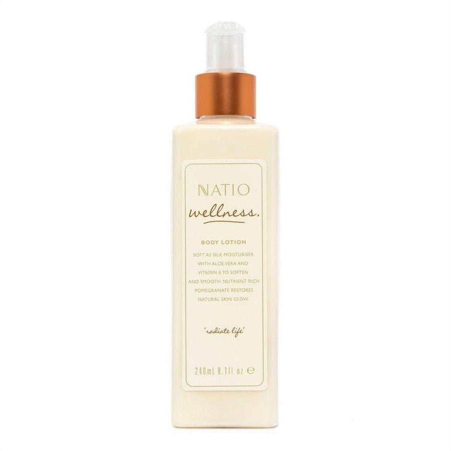 Natio Wellness Body Lotion 240ml - Cosmetics Fragrance Direct-9316542119973
