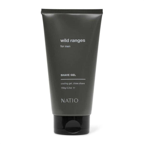 Natio Wild Ranges For Men Shave Gel 150g - Cosmetics Fragrance Direct-9316542149130