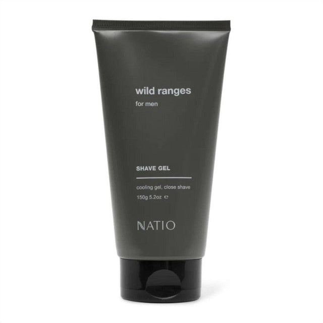 Natio Wild Ranges For Men Shave Gel 150g - Cosmetics Fragrance Direct-9316542149130