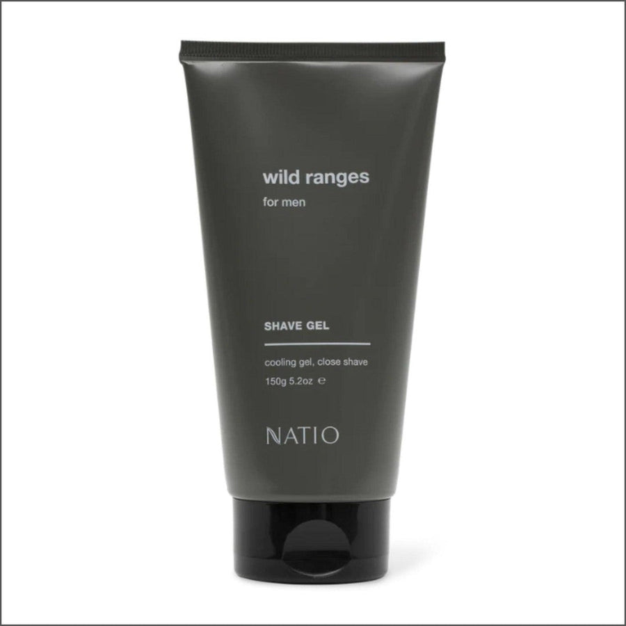 Natio Wild Ranges For Men Shave Gel 150g - Cosmetics Fragrance Direct-9316542149130