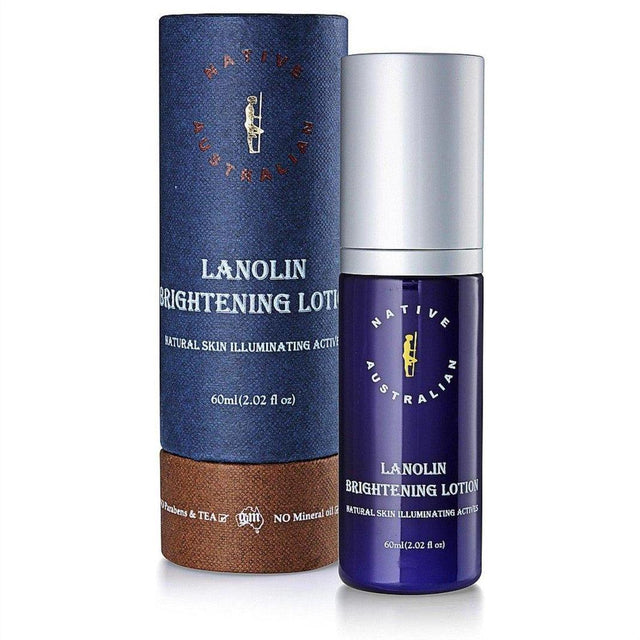Native Australian Lanolin Brightening Lotion 60ml - Cosmetics Fragrance Direct-9322316003461