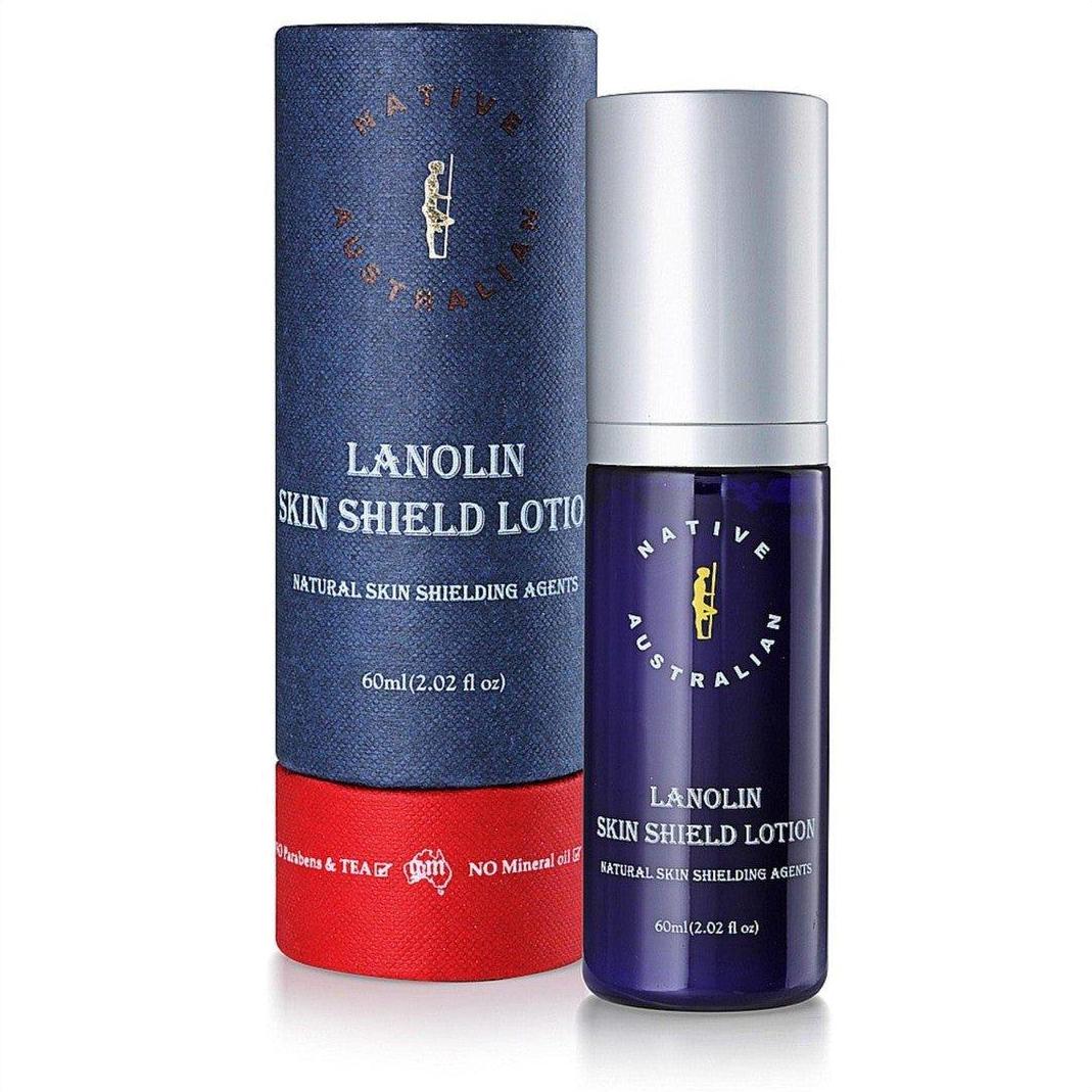 Native Australian Lanolin Skin Shield Lotion 60ml - Cosmetics Fragrance Direct-9322316003478