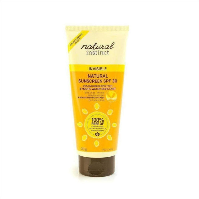 Natural Instinct Invisible Natural Sunscreen SPF 30 - Cosmetics Fragrance Direct-78623284