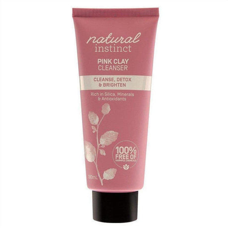 Natural Instinct Pink Clay Cleanser - Cosmetics Fragrance Direct-94748468