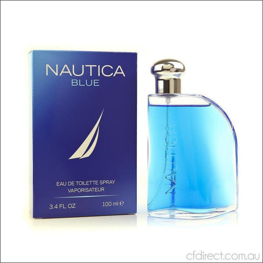 Nautica Blue Eau de Toilette 100ml - Cosmetics Fragrance Direct-3412242508027