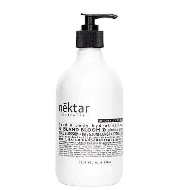 nēktar Island Bloom Hand & Body Hydrating Lotion 500ml - Cosmetics Fragrance Direct-9351624004082