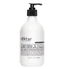 nēktar Sea Foam Hand & Body Hydrating Lotion 500ml - Cosmetics Fragrance Direct-9351624004068