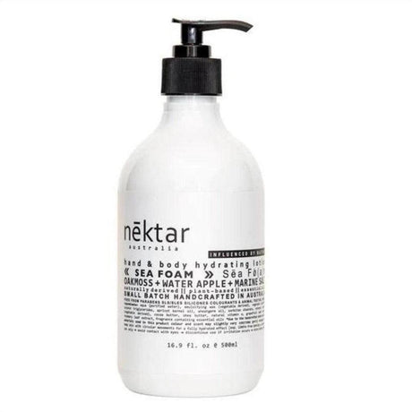 nēktar Sea Foam Hand & Body Hydrating Lotion 500ml - Cosmetics Fragrance Direct-9351624004068