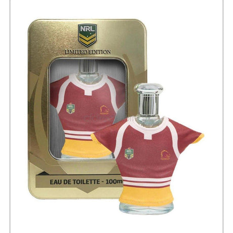 NRL Brisbane Broncos Eau De Toilette 100ml - Cosmetics Fragrance Direct-9349830005047