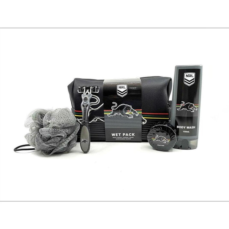 NRL Penrith Panthers Toiletry Bag Gift Set - Cosmetics Fragrance Direct-9349830024581