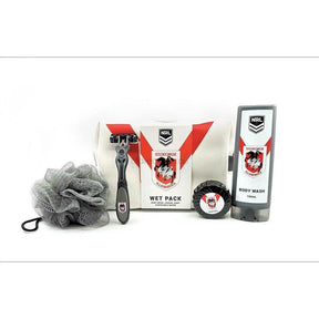 NRL St. George Dragons Toiletry Bag Gift Set - Cosmetics Fragrance Direct-9349830024536