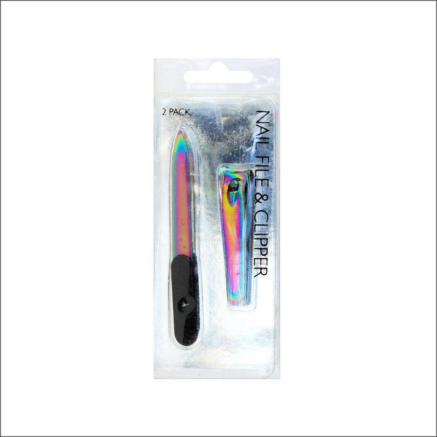 Oil Spill Nail File + Clipper - Cosmetics Fragrance Direct-9313880495493