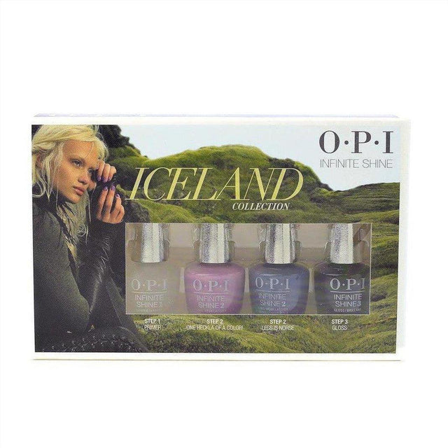 OPI Iceland Mini Nail Lacquer Collection - Infinite Shine - Cosmetics Fragrance Direct-63353396