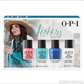 OPI Lisbon Mini Nail Lacquer Collection - Cosmetics Fragrance Direct-04346164