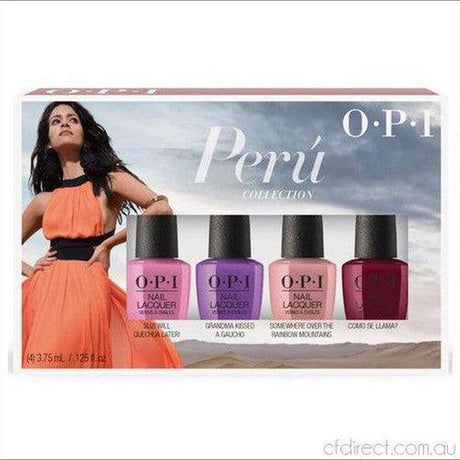 OPI Peru Mini Nail Lacquer Collection - Cosmetics Fragrance Direct-04411700