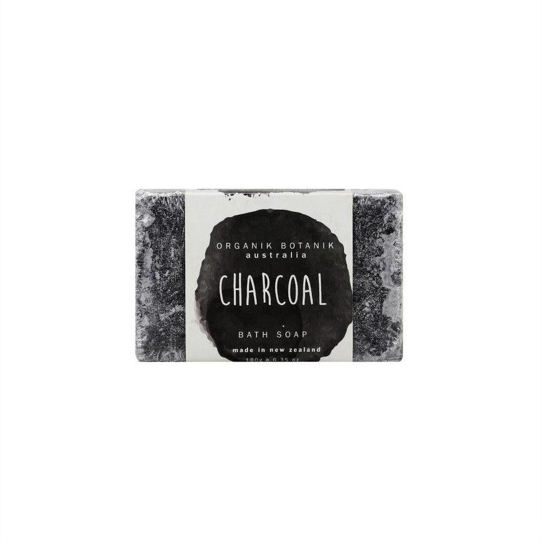 Organik Botanik Bath Soap Charcoal 180g - Cosmetics Fragrance Direct-9311679211088