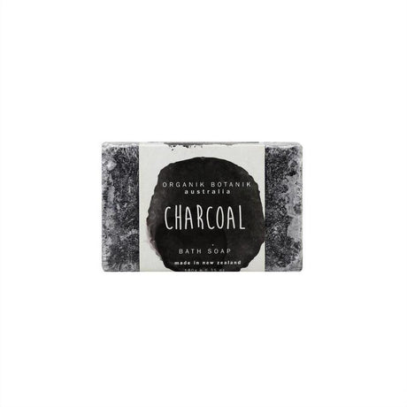 Organik Botanik Bath Soap Charcoal 180g - Cosmetics Fragrance Direct-9311679211088