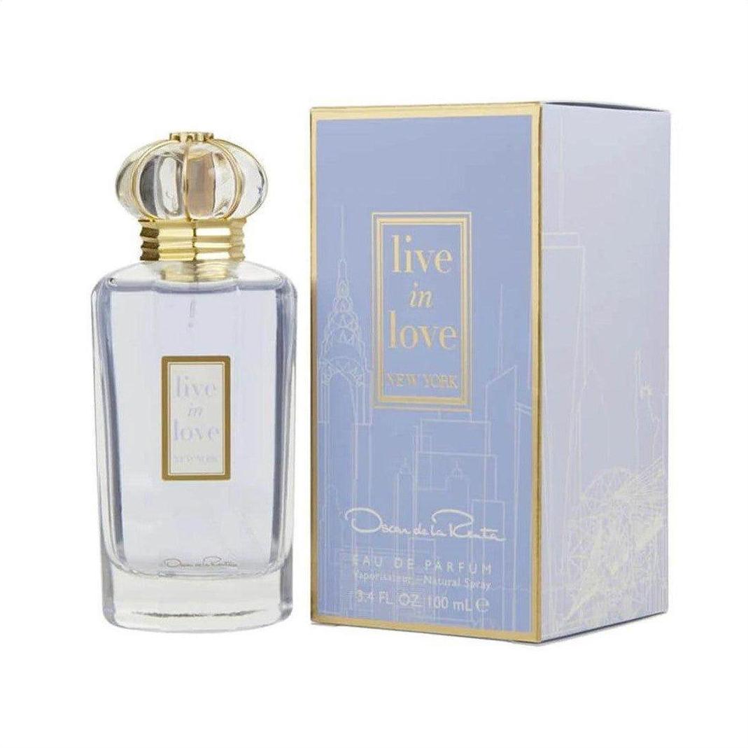 Oscar De La Renta Live In Love New York Eau de Parfum Spray 100ml - Cosmetics Fragrance Direct-085715811059