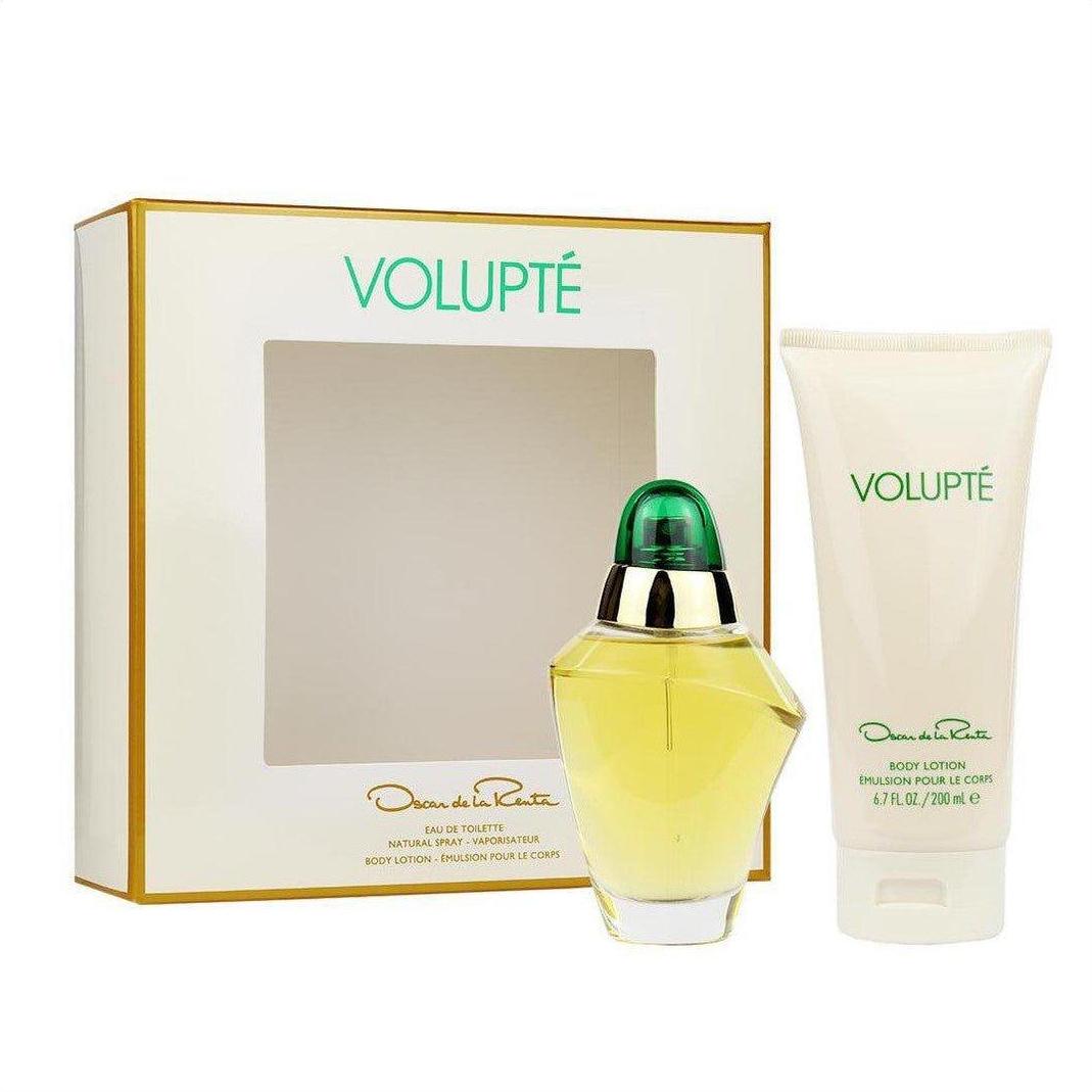 Oscar De La Renta Volupte Eau De Toilette 100ml 2 Piece Giftset