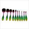 Oval Brush Set Collection - Rainbow - Cosmetics Fragrance Direct-149428