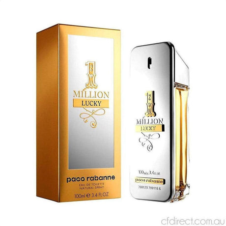 Paco Rabanne 1 Million Lucky Eau de Toilette 100ml - Cosmetics Fragrance Direct-3349668562671