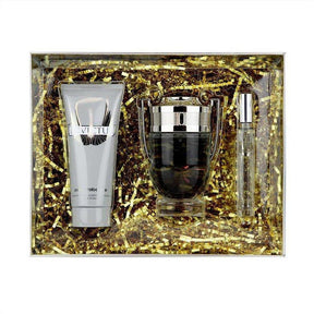 Paco Rabanne Invictus Eau De Toilette 100ml 3 Piece Gift Set - Cosmetics Fragrance Direct-86211380