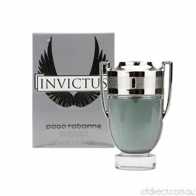 Paco Rabanne Invictus Eau de Toilette Spray 50ml - Cosmetics Fragrance Direct-3349668515653