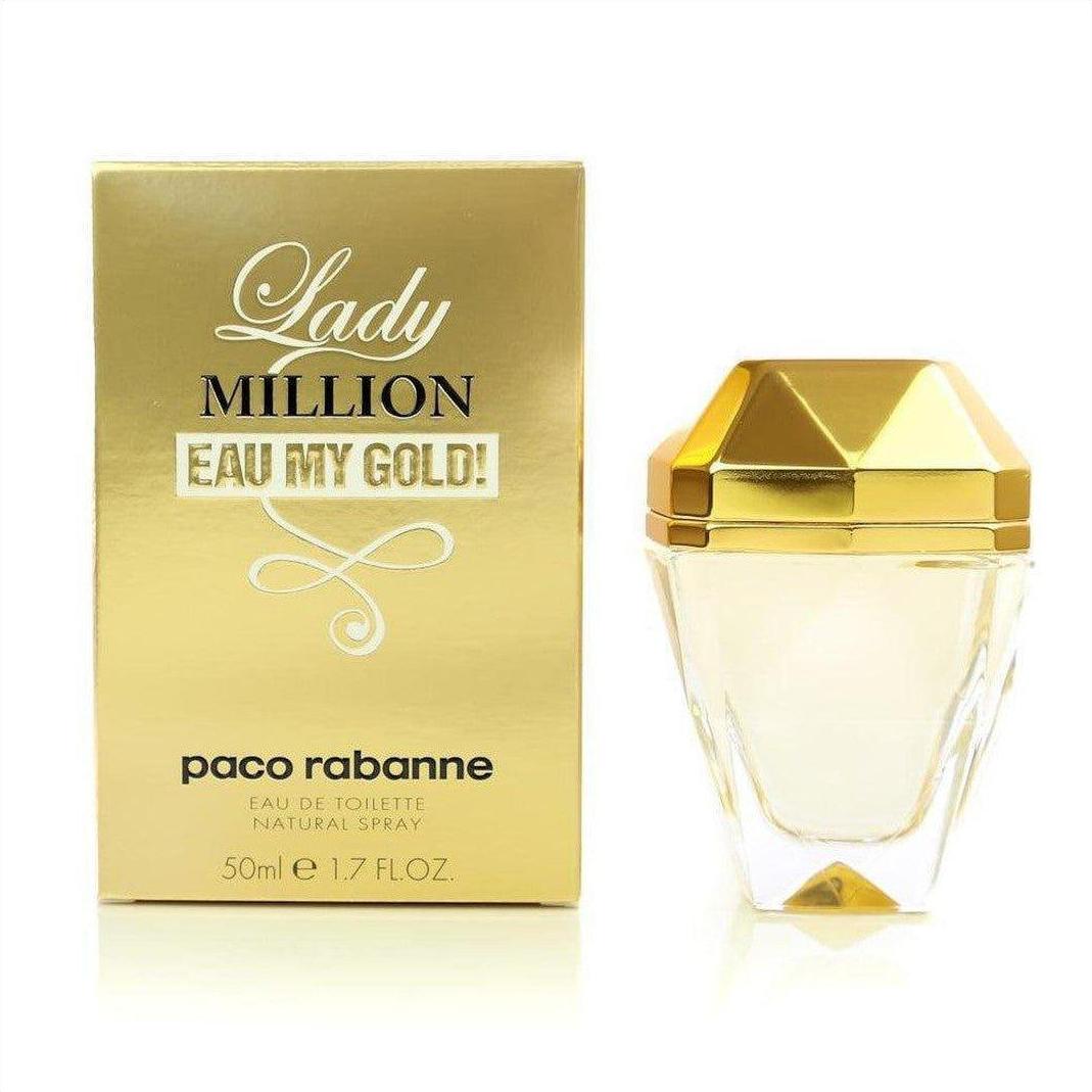 Paco Rabanne Lady Million Eau My Gold! Eau de Toilette 50ml - Cosmetics Fragrance Direct-79311412