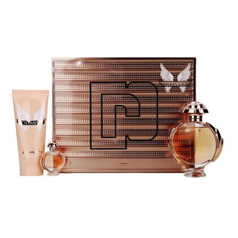 Paco Rabanne Olympéa Eau De Parfum 80ml 3 Piece Gift Set - Cosmetics Fragrance Direct-32846900