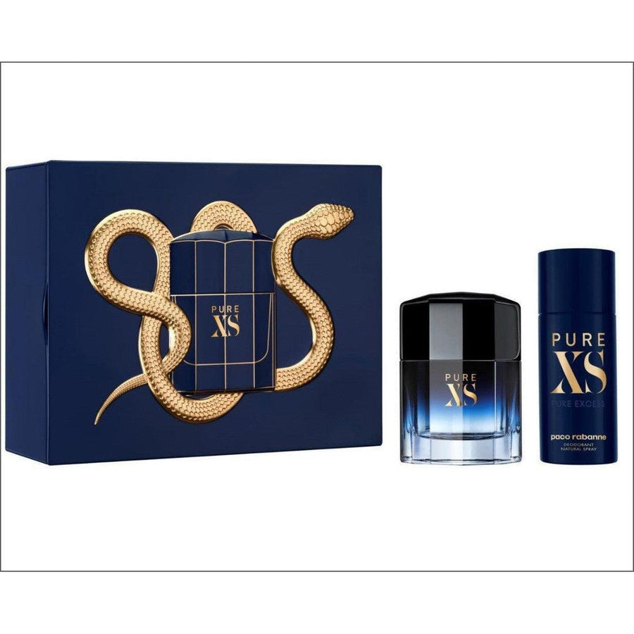 Paco Rabanne Pure XS Eau de Toilette 100ml Gift Set - Cosmetics Fragrance Direct-07289140