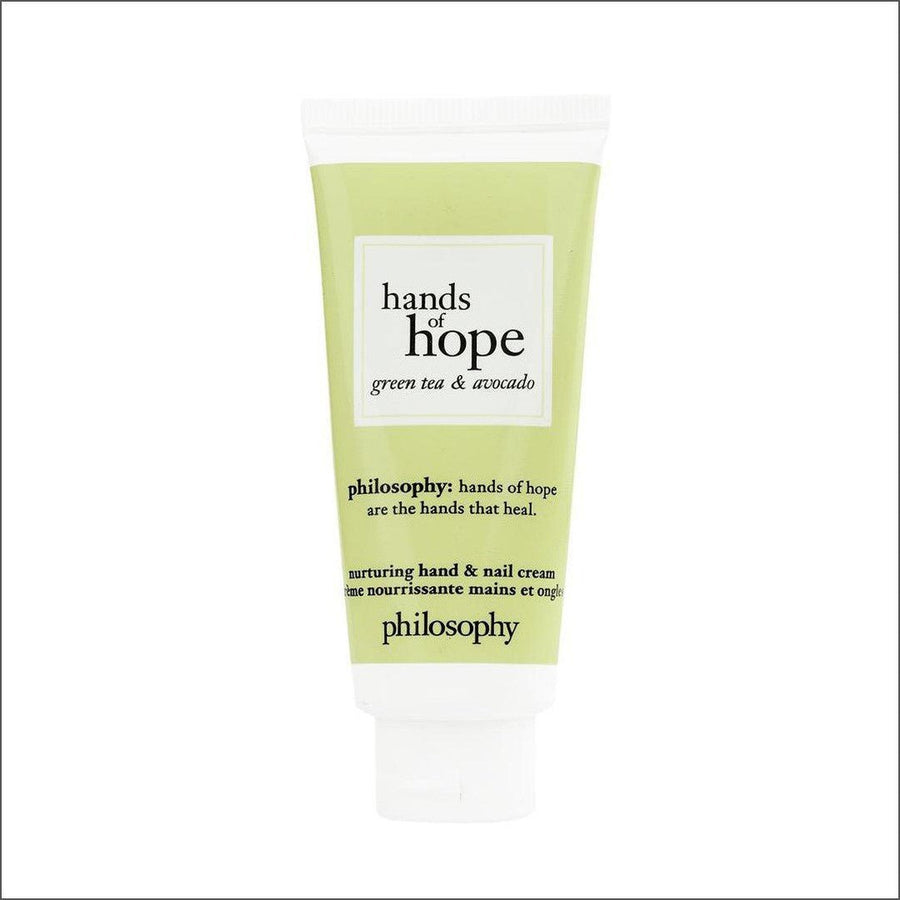 Philosophy Hands Of Hope Green Tea & Avocado Nurturing Hand & Nail Cream 30ml - Cosmetics Fragrance Direct-3614225661204