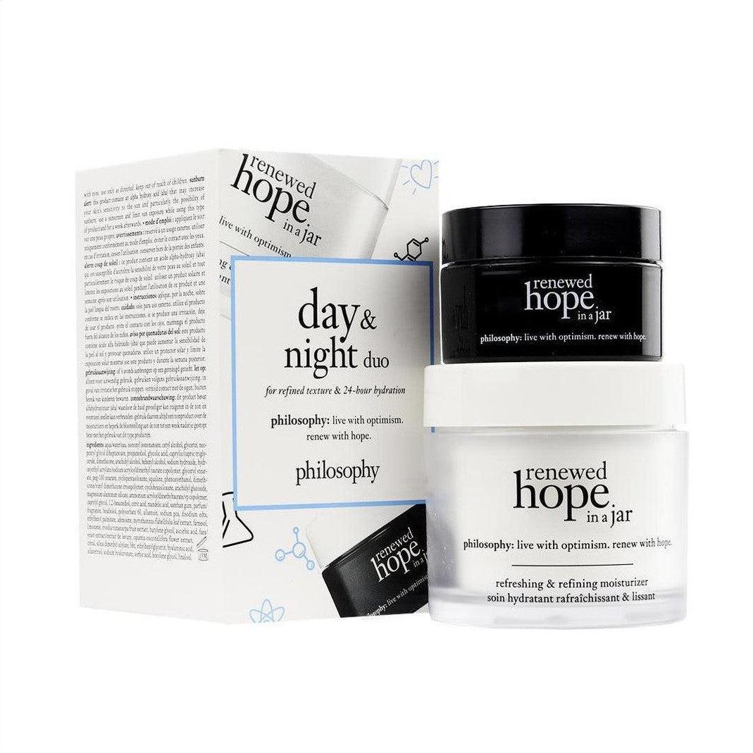 Philosophy Renewed Hope In A Jar Day & Night Duo - Refined Texture & Hydration GiftSet