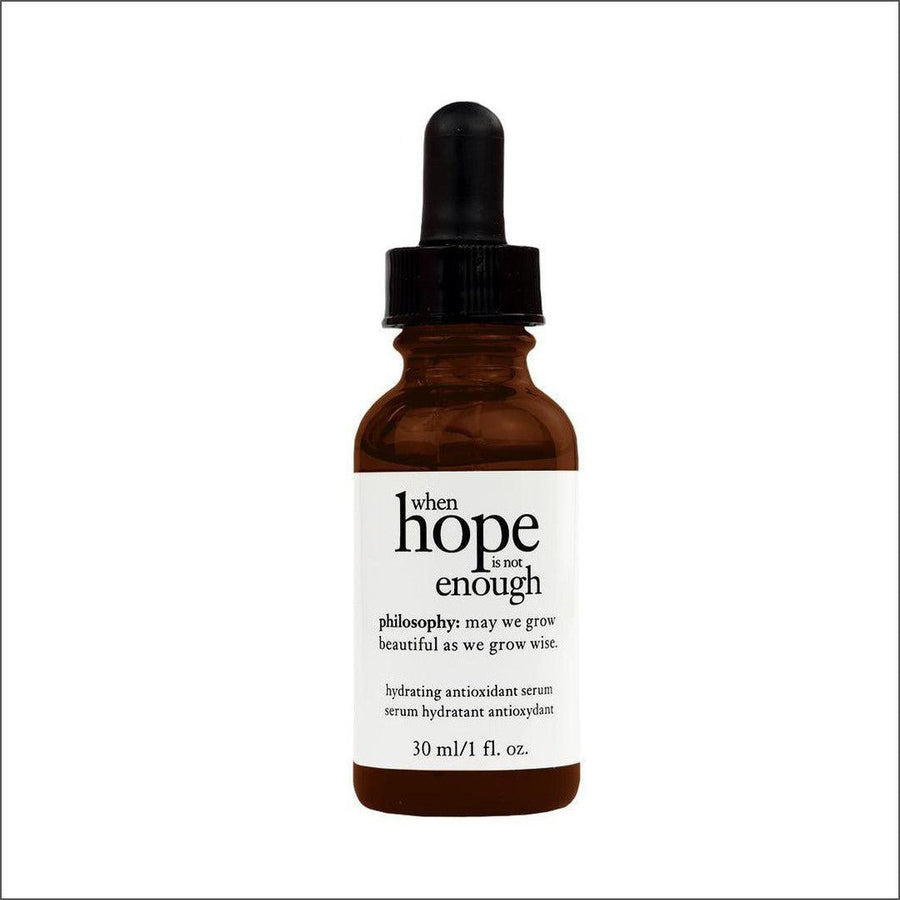 Philosophy When Hope Is Not Enough Hydrating Antioxidant Serum 30ml - Cosmetics Fragrance Direct-604079026840