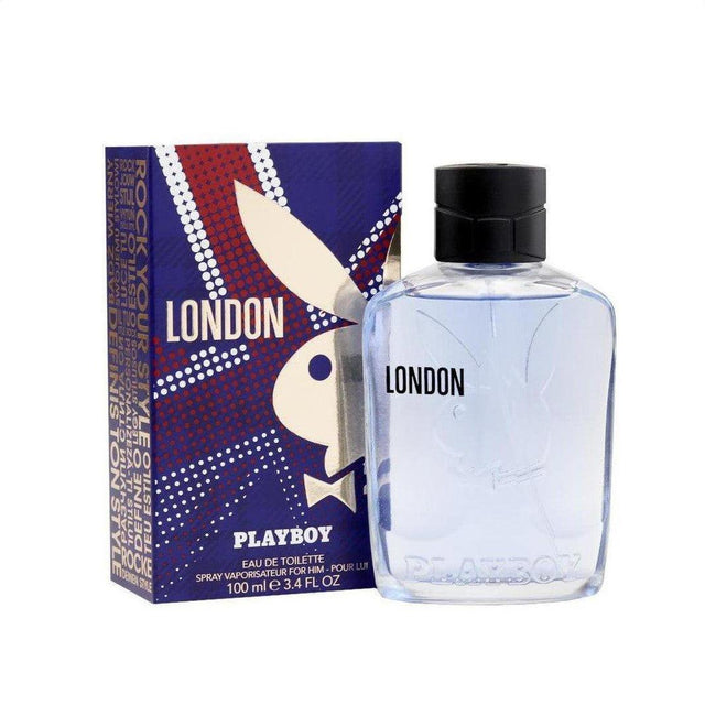 Playboy London Eau de Toilette 100ml - Cosmetics Fragrance Direct-44674100