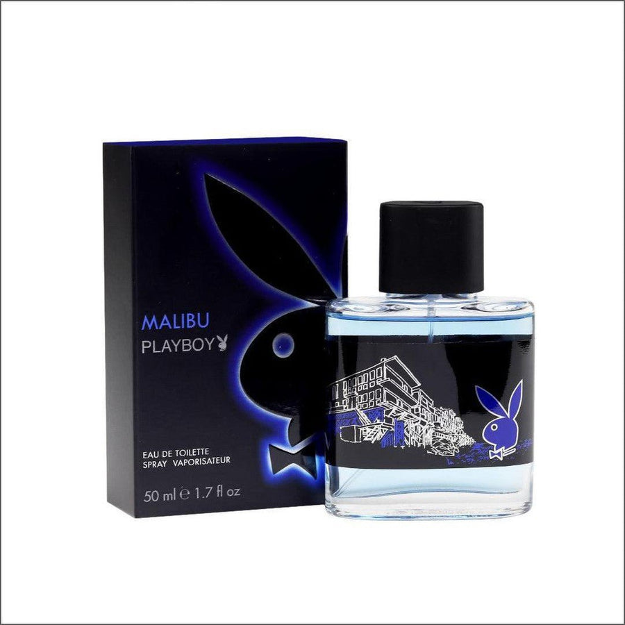 Playboy Malibu Eau de Toilette 50ml - Cosmetics Fragrance Direct-3661163965437