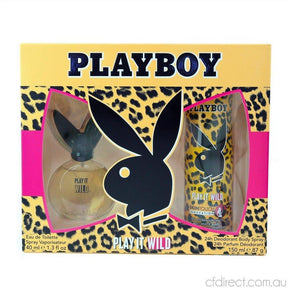 Playboy Play it Wild for Her Gift Set - Cosmetics Fragrance Direct-93303348