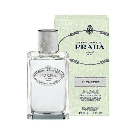 Prada Les Infusions De Iris Cedre Eau De Parfum 100ml - Cosmetics Fragrance Direct-8435137743223