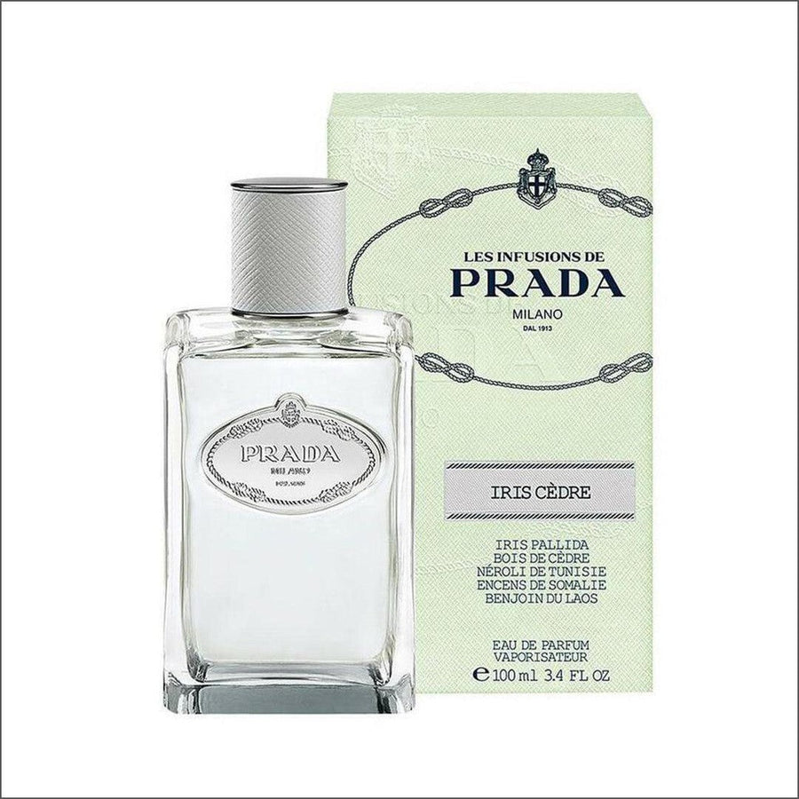 Prada Les Infusions De Iris Cedre Eau De Parfum 100ml - Cosmetics Fragrance Direct-8435137743223