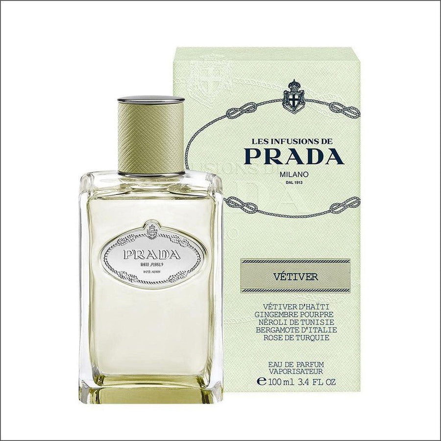Prada Les Infusions De Vetiver Eau De Parfum 100ml - Cosmetics Fragrance Direct-8435137743896