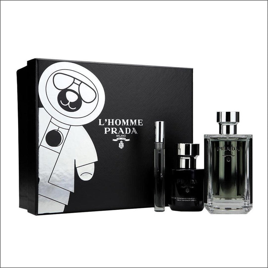 Prada L'Homme Eau de Toilette 100ml Gift Set - Cosmetics Fragrance Direct-46462772