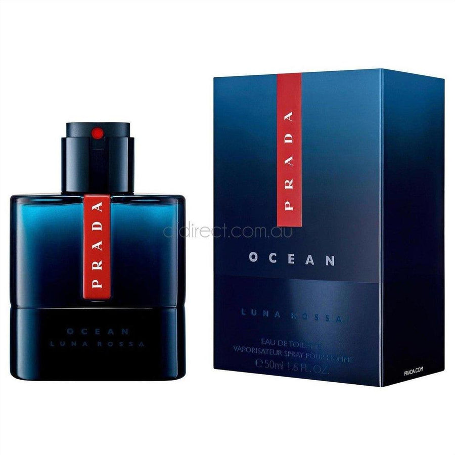 Prada Luna Rossa Ocean Eau De Toilette 50ml - Cosmetics Fragrance Direct-3614273556187