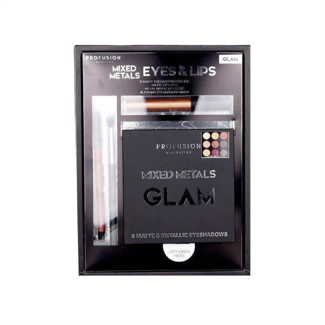 Profusion Mixed Metals Glam Eyes & Lips Gift Set