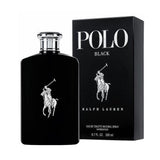 Ralph Lauren Polo Black Eau De Toilette 200ml - Cosmetics Fragrance Direct-39159604