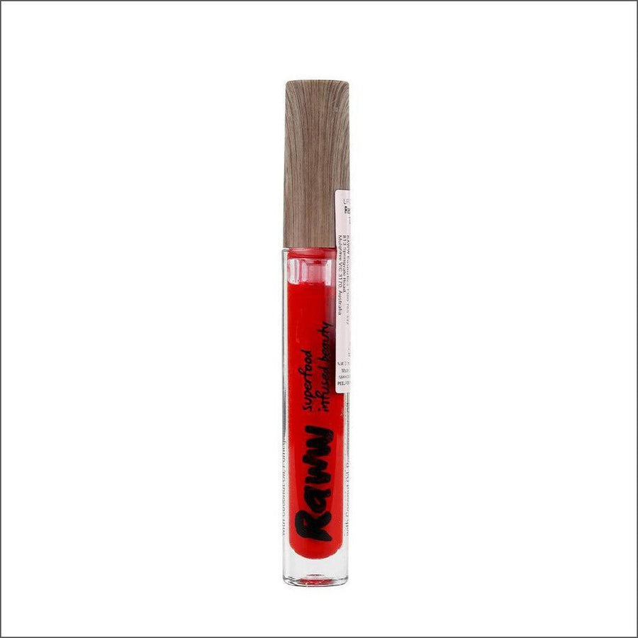 Raww Coconut Splash Lip Gloss Red Hot - Cosmetics Fragrance Direct-9336830033057